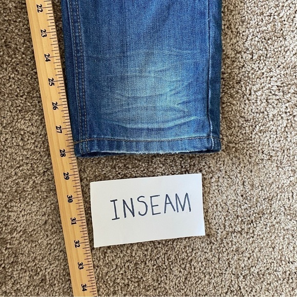 One x One Teaspoon Awesome Baggies Jeans Relaxed Leg Sz 31 Distressed - Picture 11 of 11